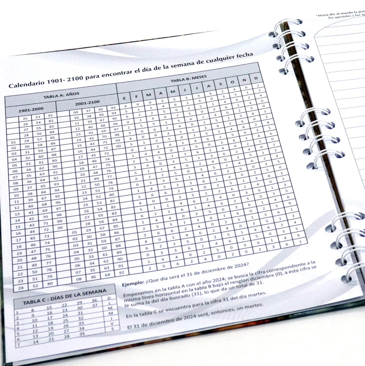 Cuaderno argollado - Mariano