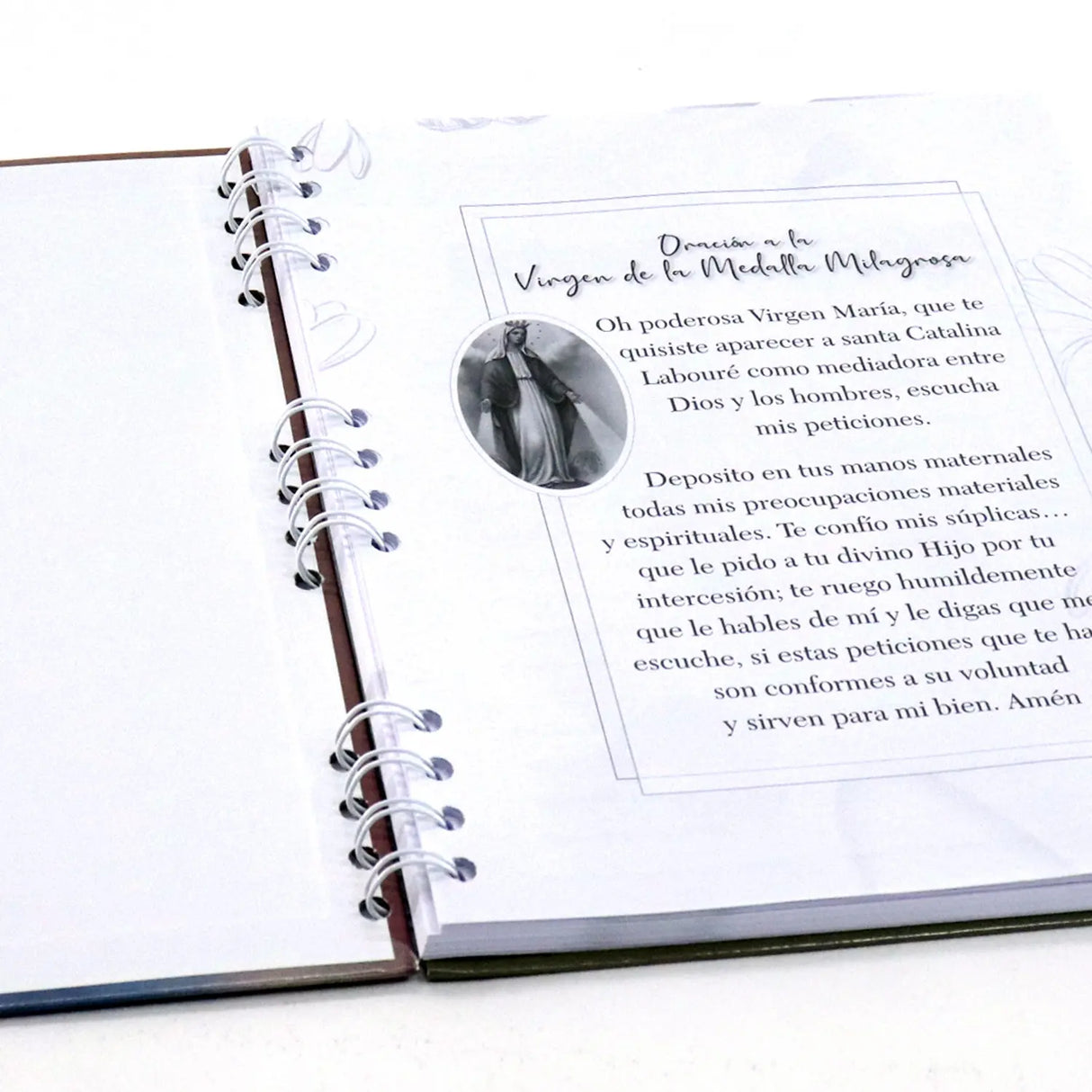 Cuaderno argollado - Virgen de la Medalla Milagrosa