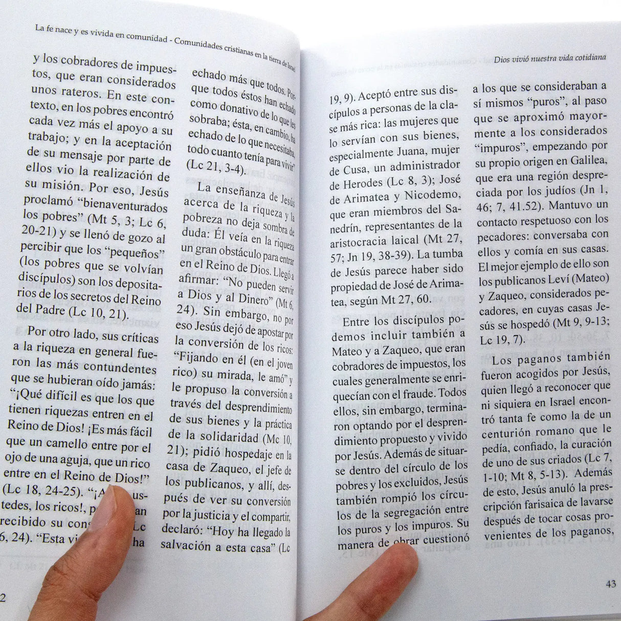 La fe nace y es vivida en comunidad - Comunidades cristianas en la tierra de Israel