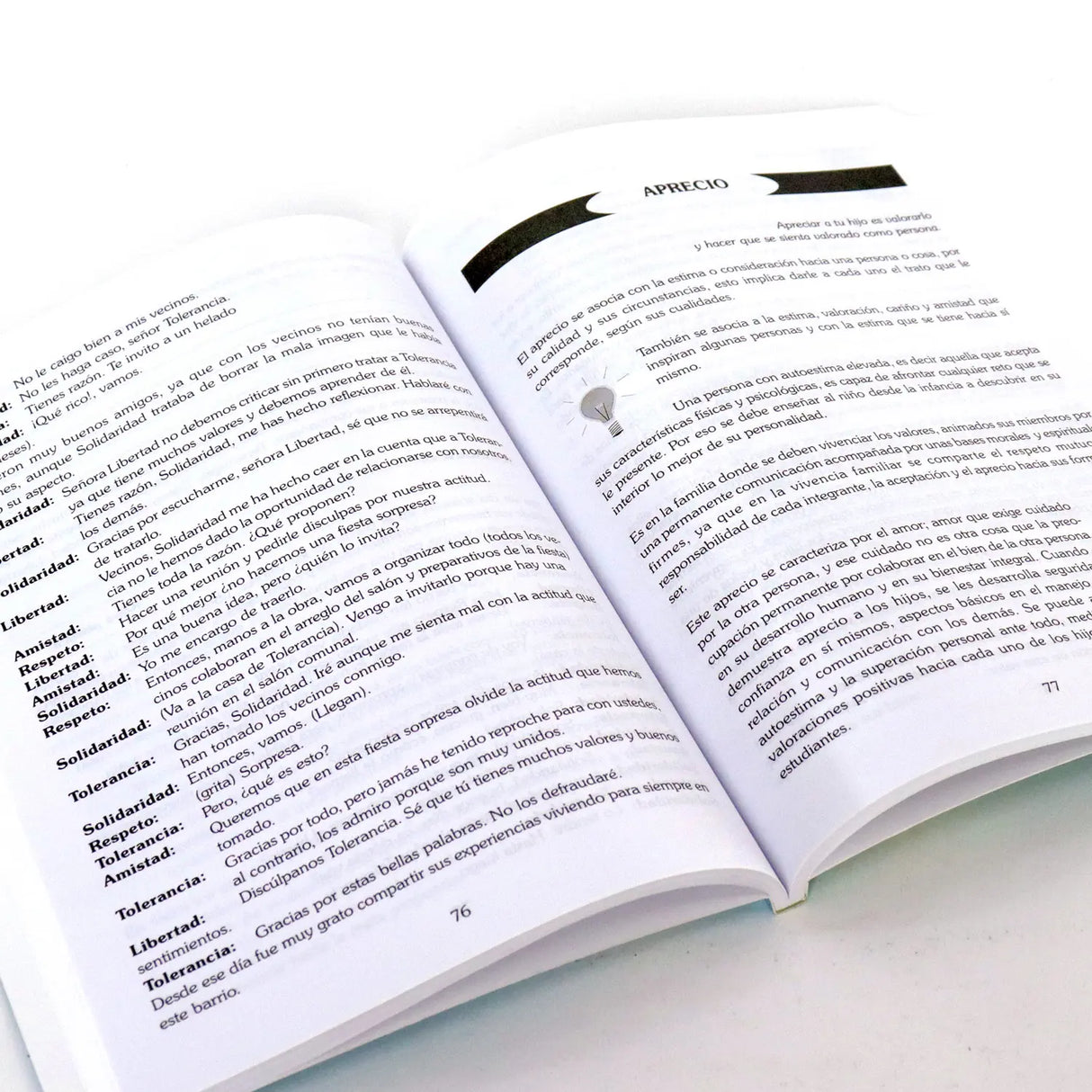 Educación en valores - Preescolar