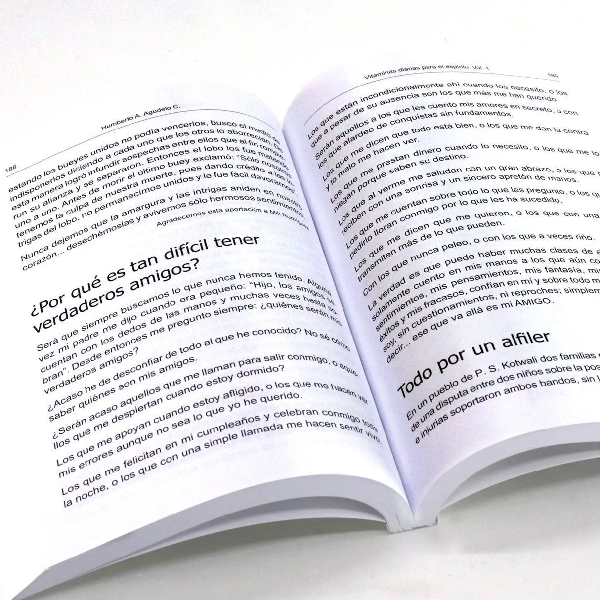 Daily vitamins for the spirit - 1