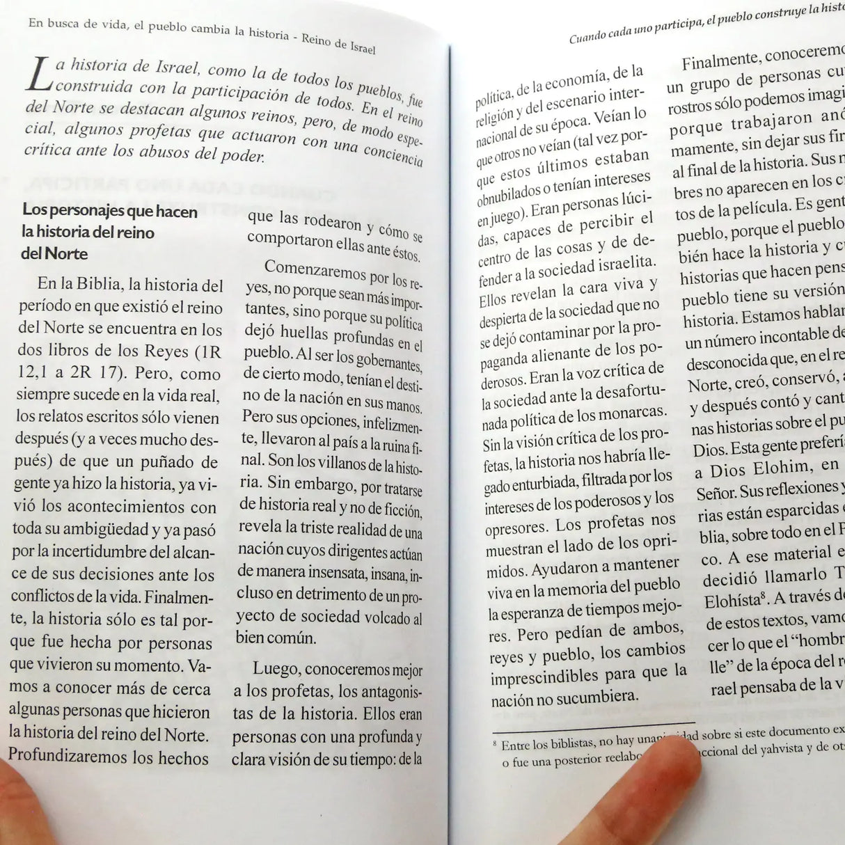 En busca de vida el pueblo cambia la historia