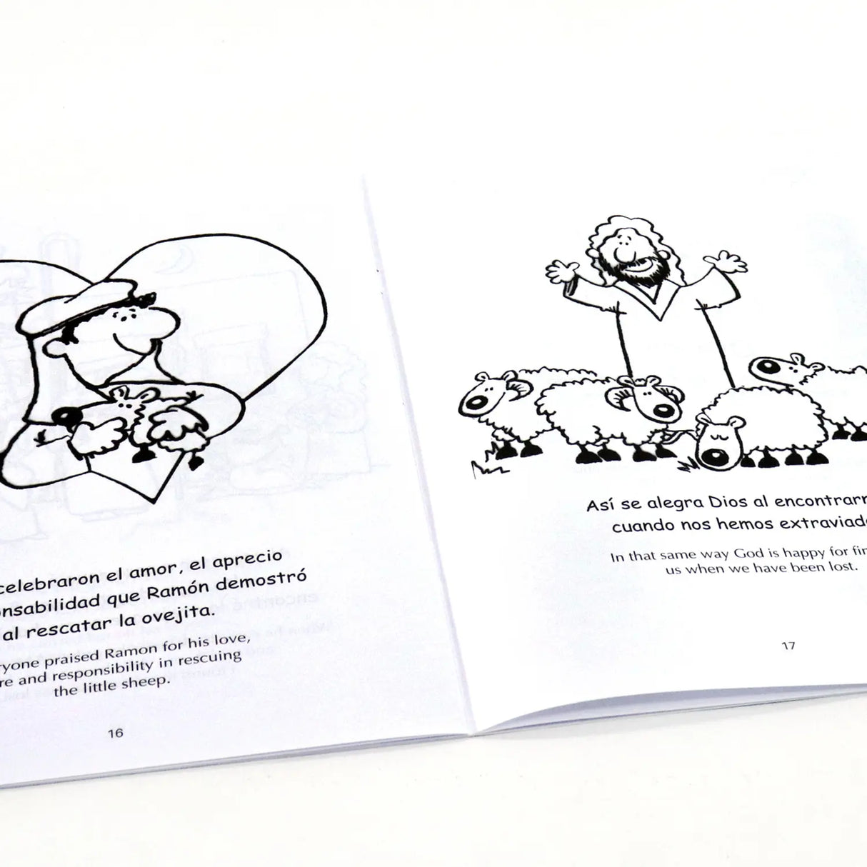 La oveja perdida, the lost sheep - Bilingüe