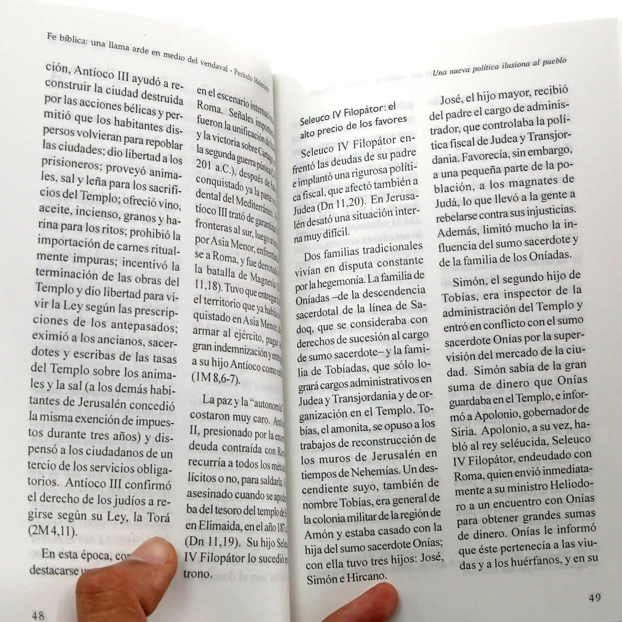 Fé bíblica: Una llama arde en medio del vendaval
