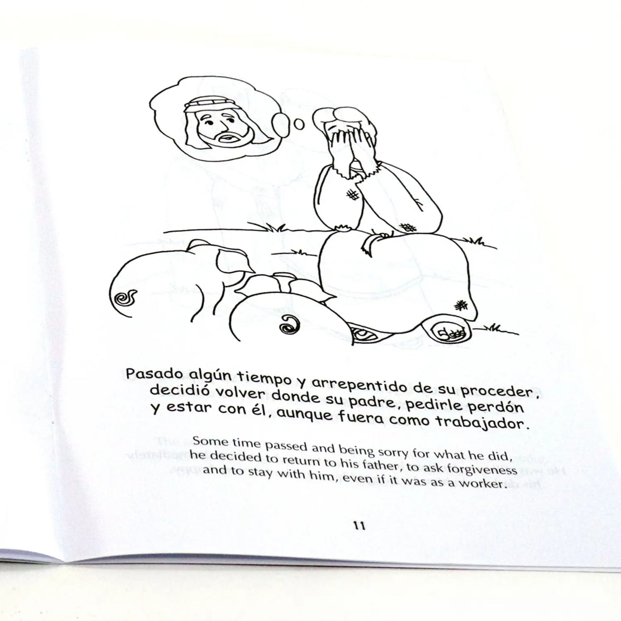 El papá comprensivo, the understanding dad-Bilingüe