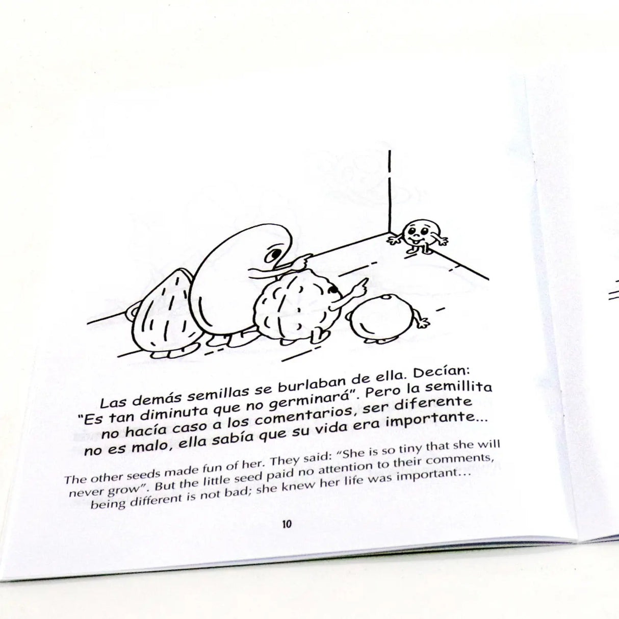 El grano de mostaza, the mustard seed - Bilingüe