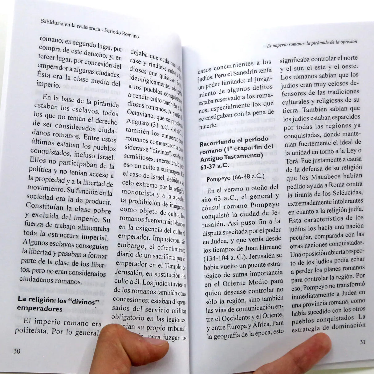 Wisdom in resistance - Roman Period