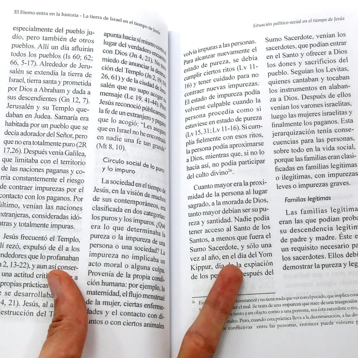 El eterno entra en la historia - La tierra de Israel en tiempo de Jesús