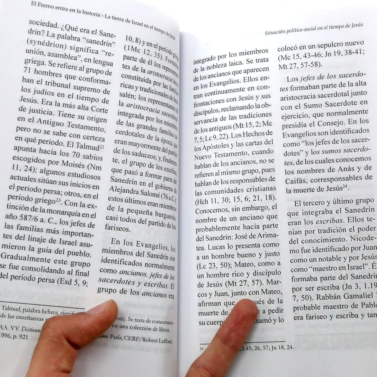 El eterno entra en la historia - La tierra de Israel en tiempo de Jesús