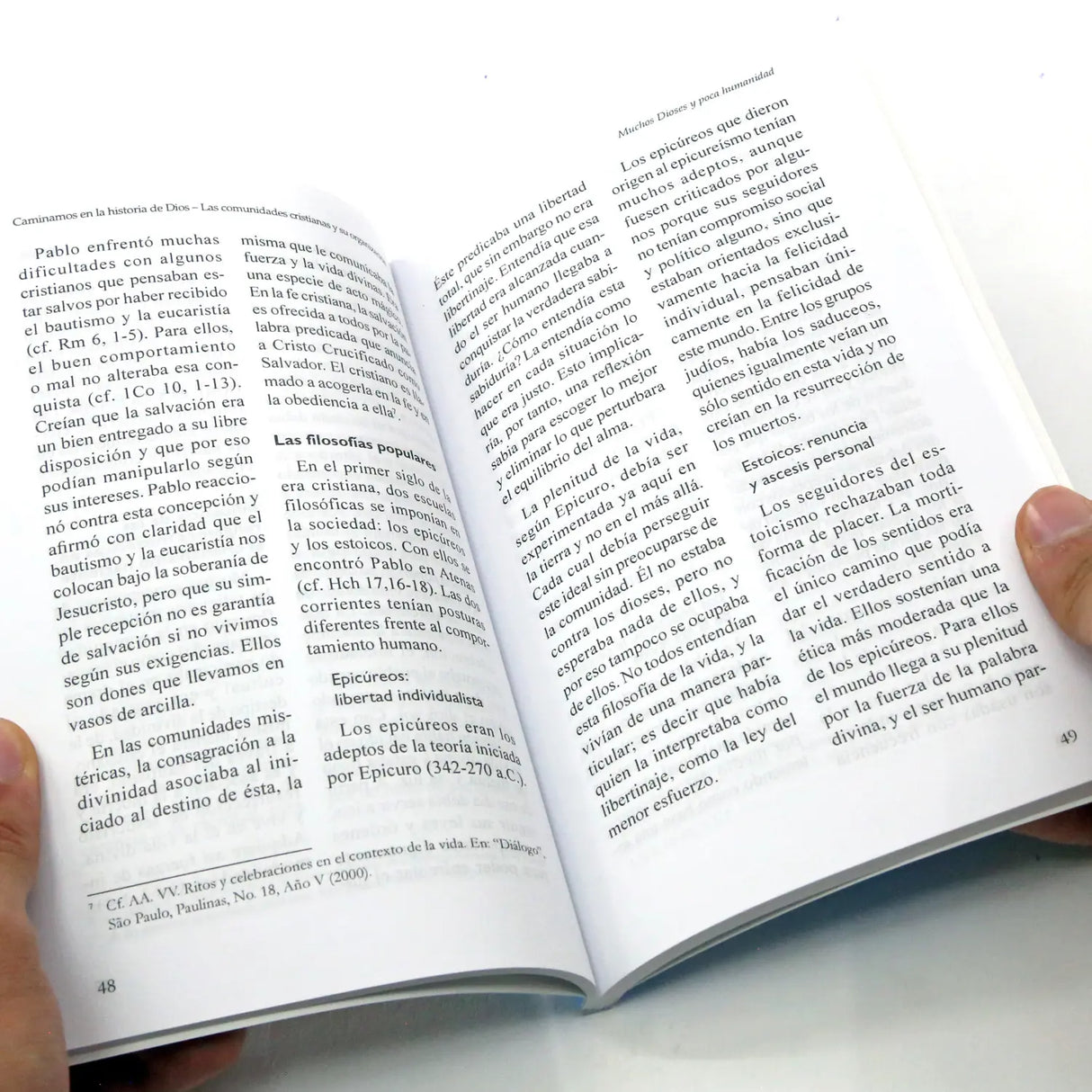 Caminamos en la historia de Dios