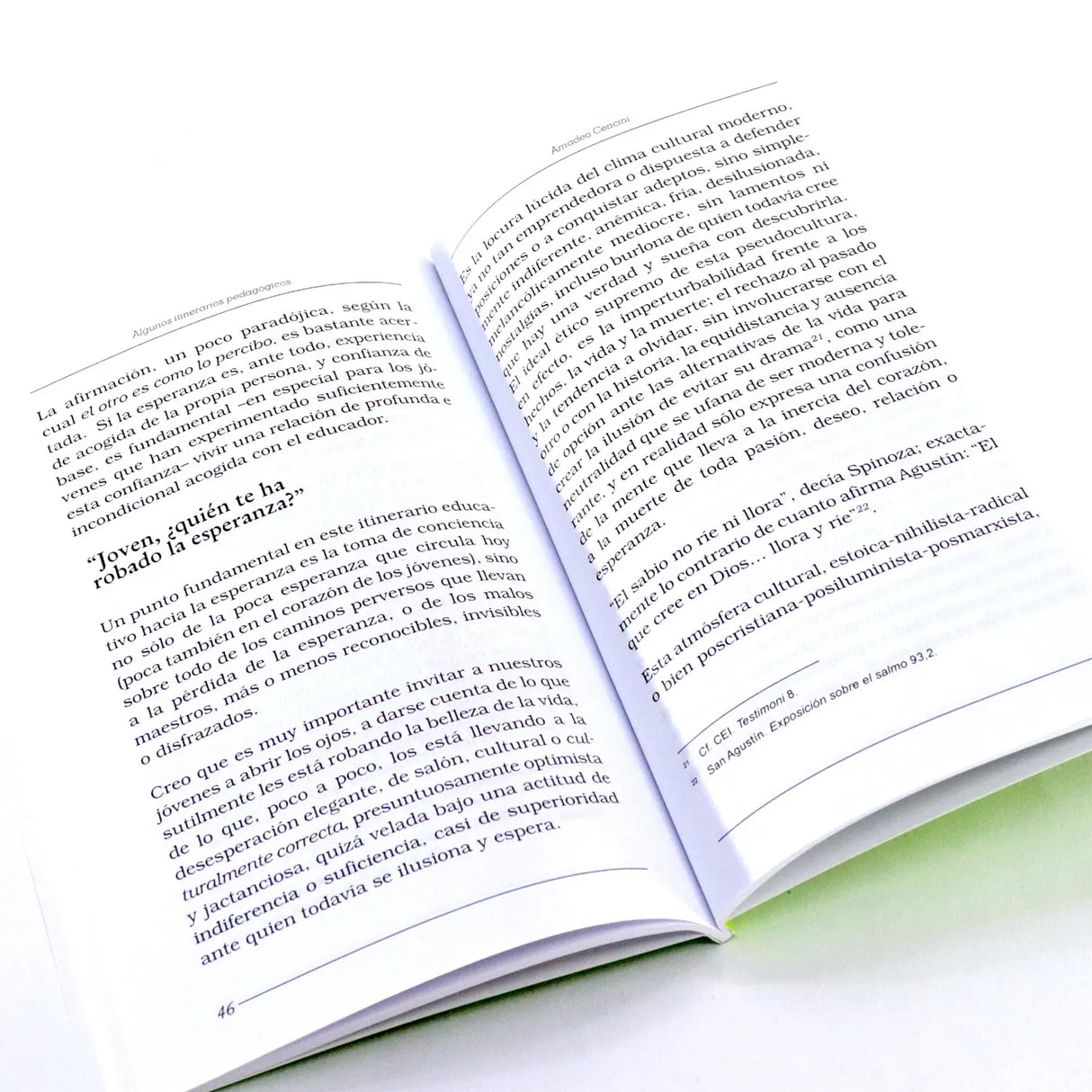 Liberar la esperanza itinerarios pedagógico - vocacionales