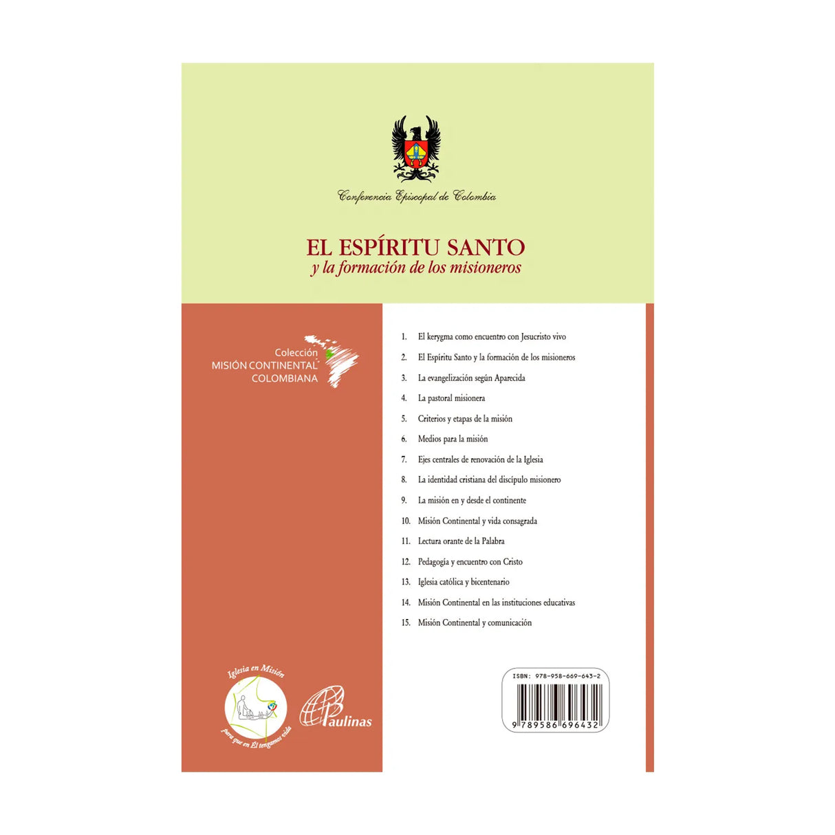 El Espíritu Santo y la formación de los misioneros - 2