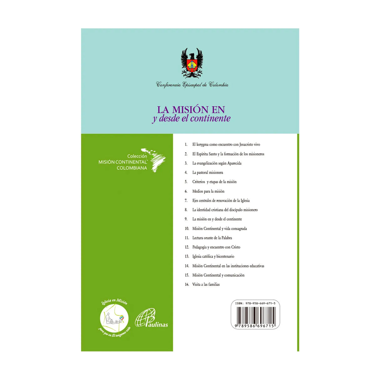 La Misión en y desde el continente - 9