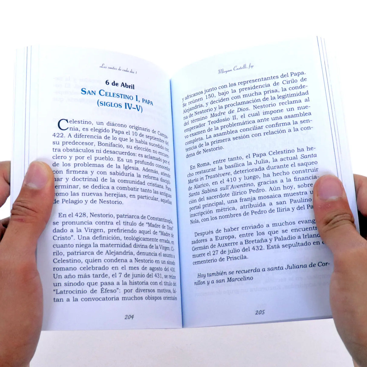 Los santos de cada día 1 / Enero - Junio