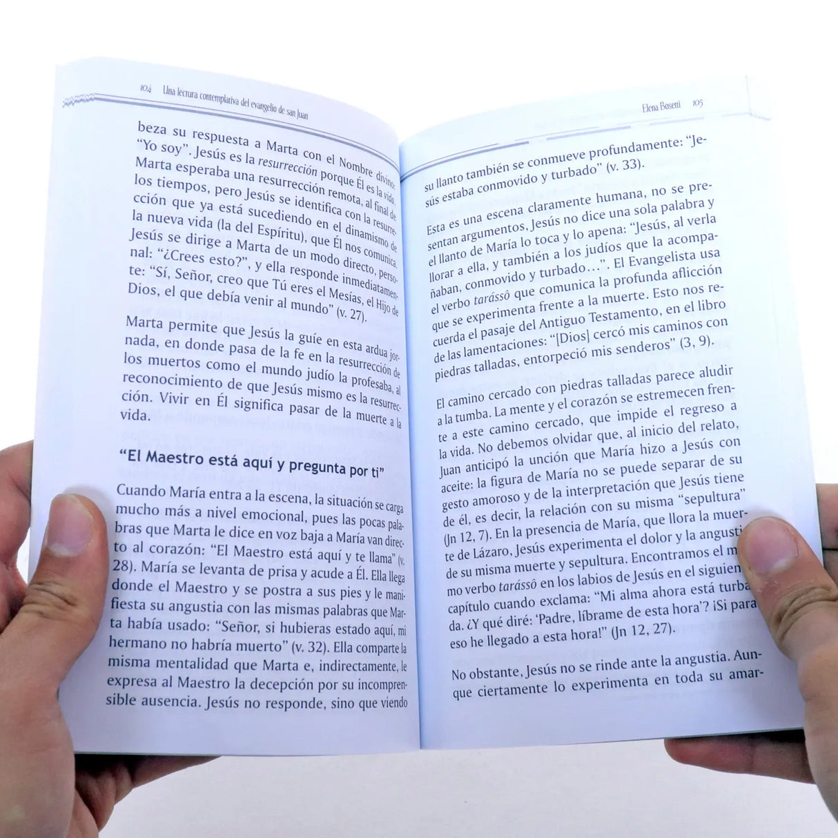 Una lectura contemplativa del Evangelio de san Juan