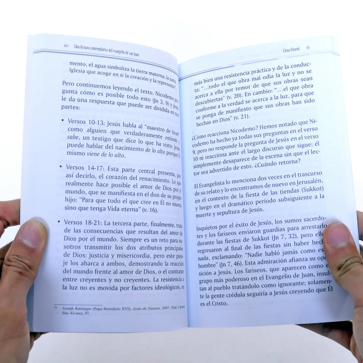 Una lectura contemplativa del Evangelio de san Juan