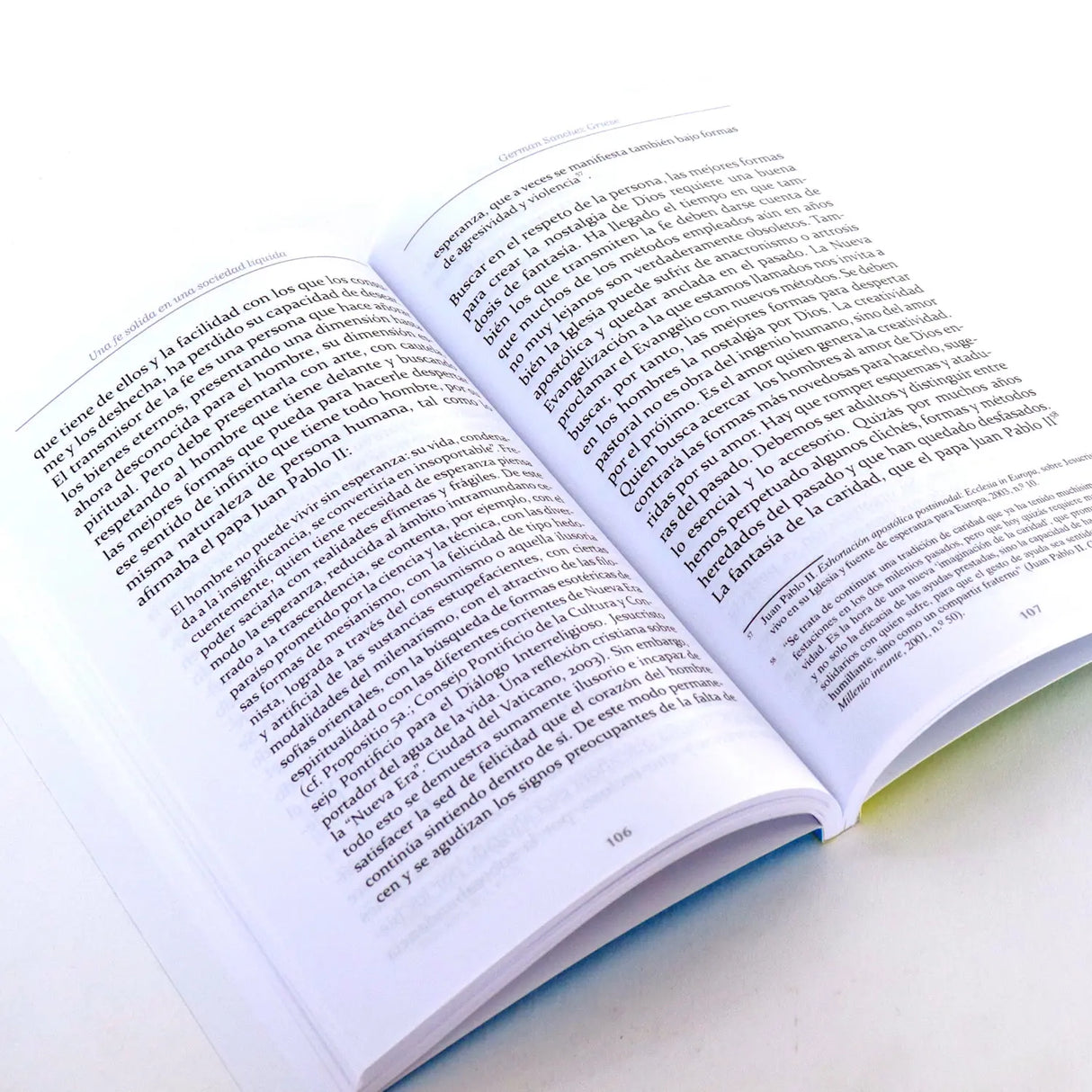 Una fe sólida en una sociedad líquida