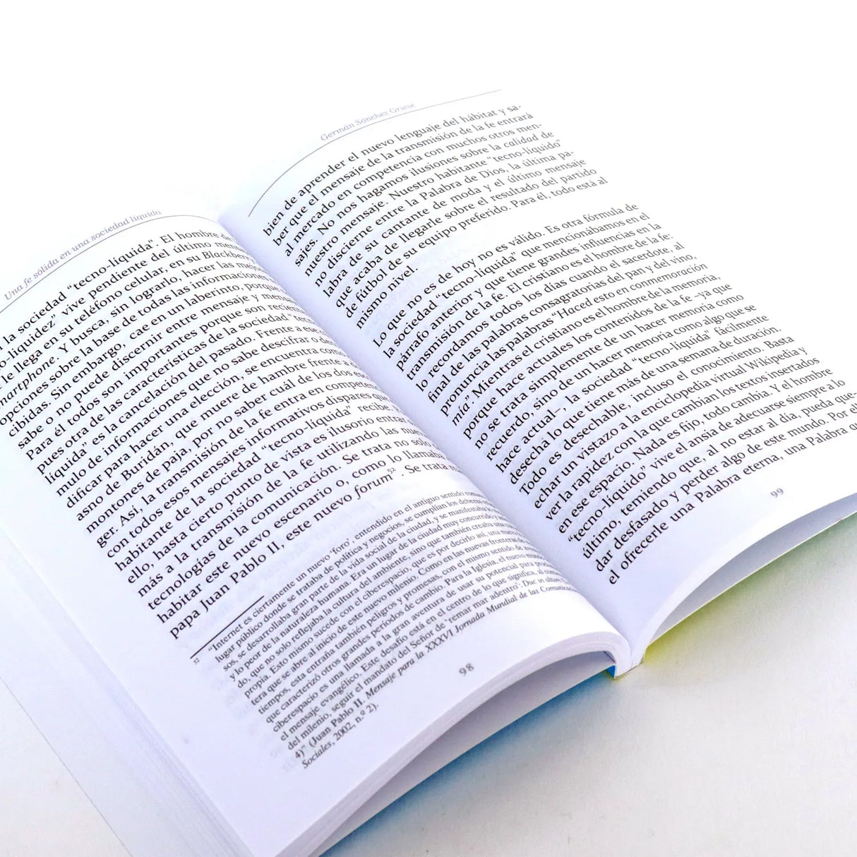 Una fe sólida en una sociedad líquida