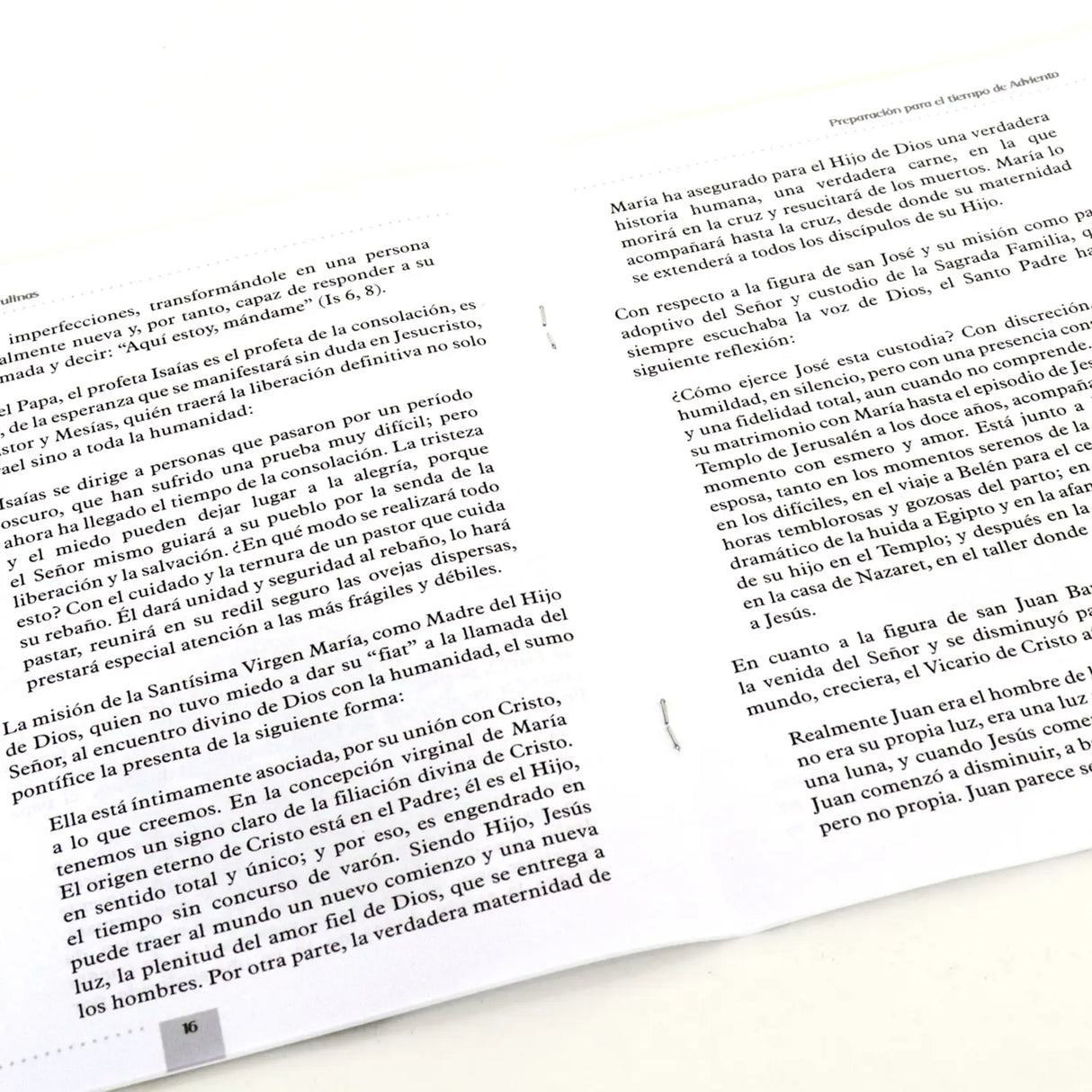 Preparación para el tiempo de adviento