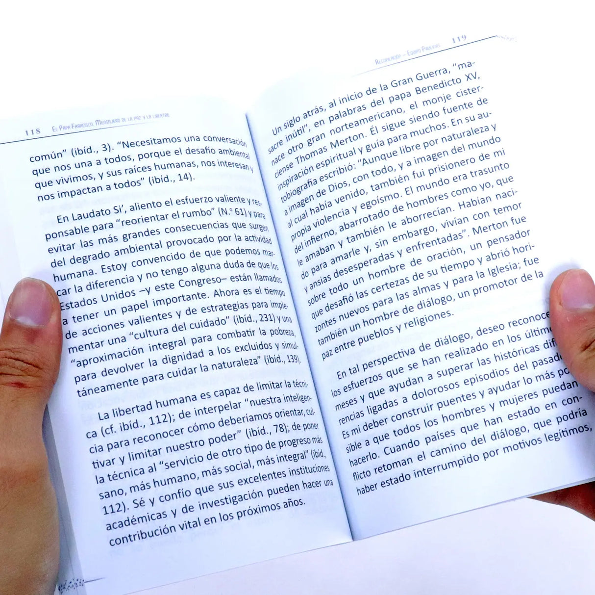 Pope Francis: messenger of peace and freedom