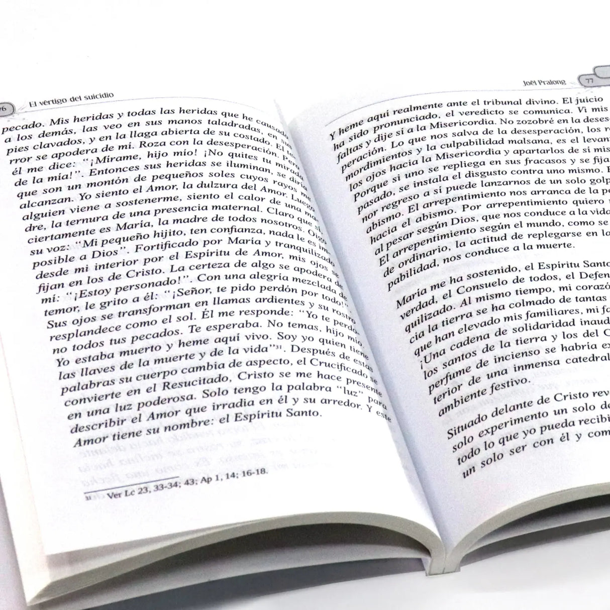 El vértigo del suicidio