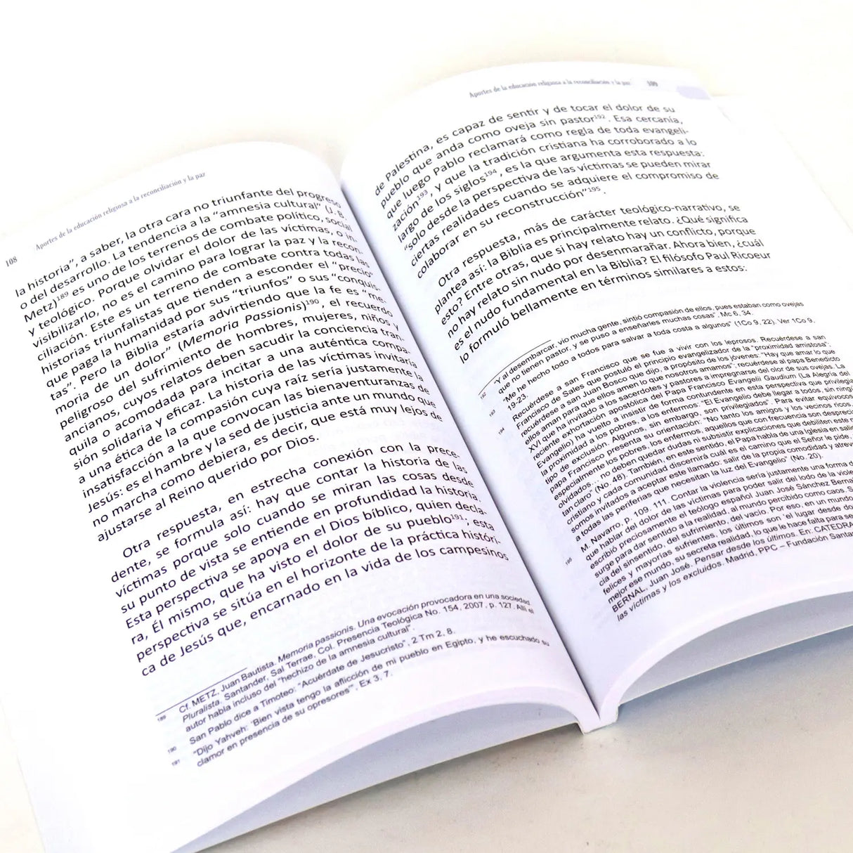 Aportes de la educación religiosa a la reconciliación y la paz