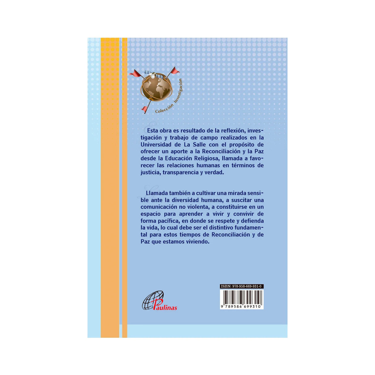 Aportes de la educación religiosa a la reconciliación y la paz