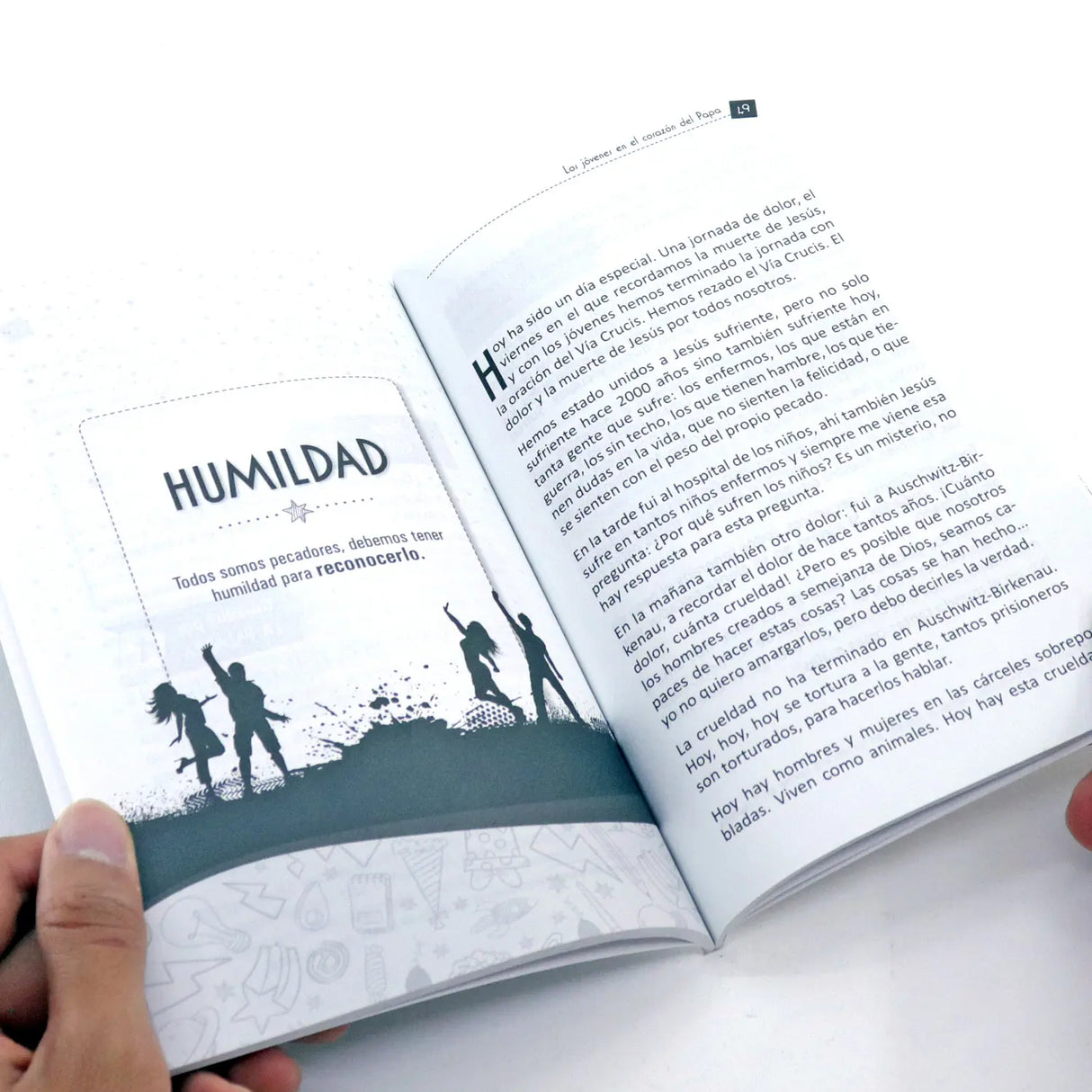 Los jóvenes en el corazón del Papa