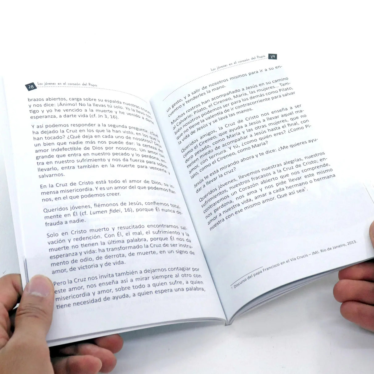 Los jóvenes en el corazón del Papa