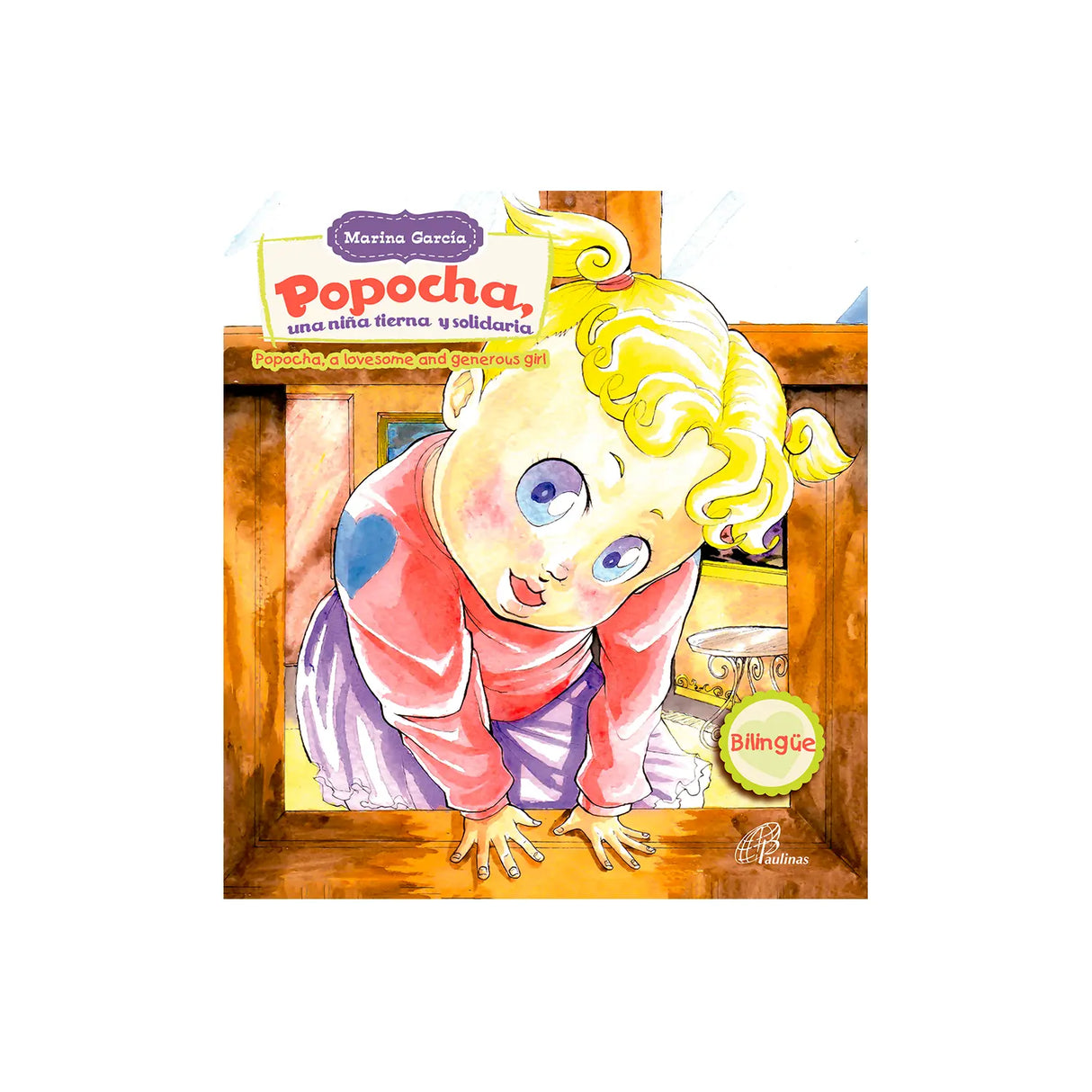 Popocha, a tender and caring girl - Bilingual