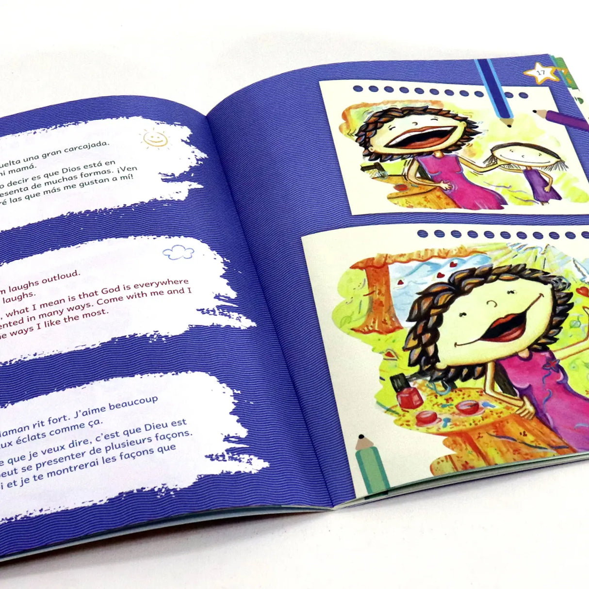 What does God's face look like? - Trilingual