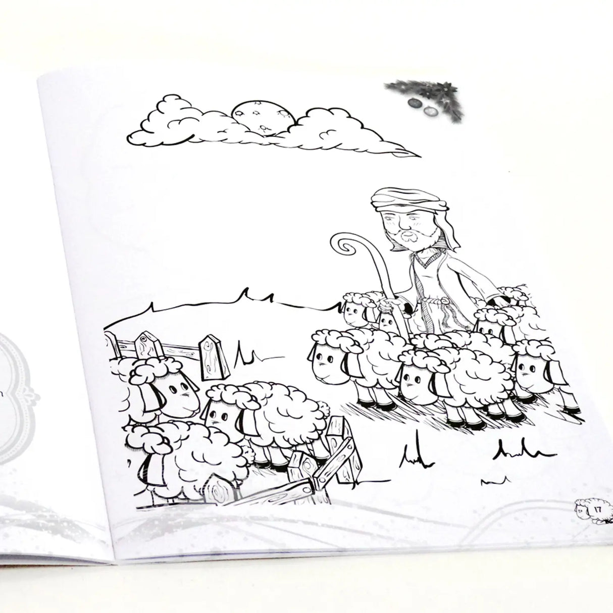 La ovejita que encontró al Niño Jesús