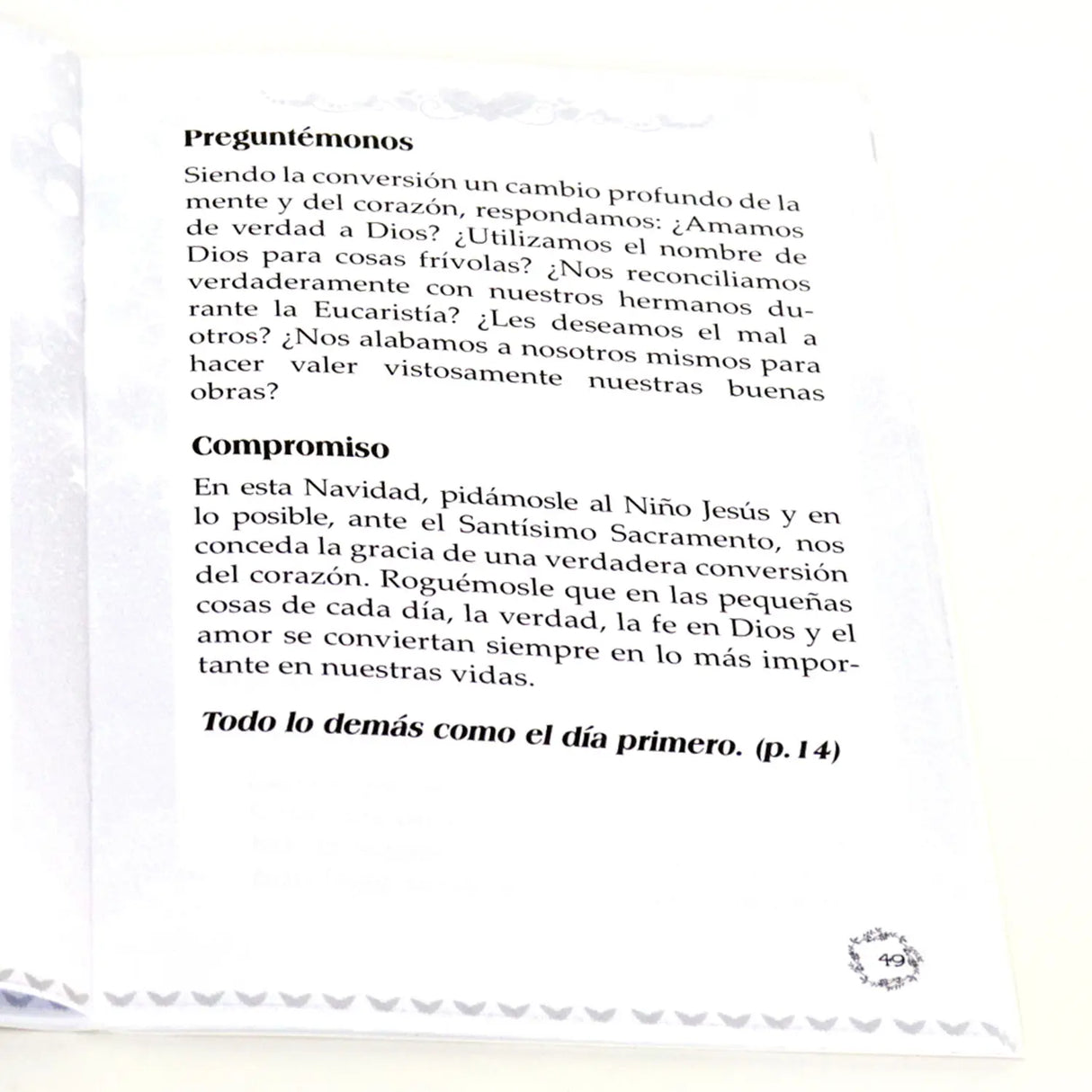 Novena de Navidad del perdón y la reconciliación