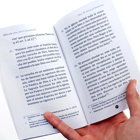 100 notas para vivir la sinodalidad