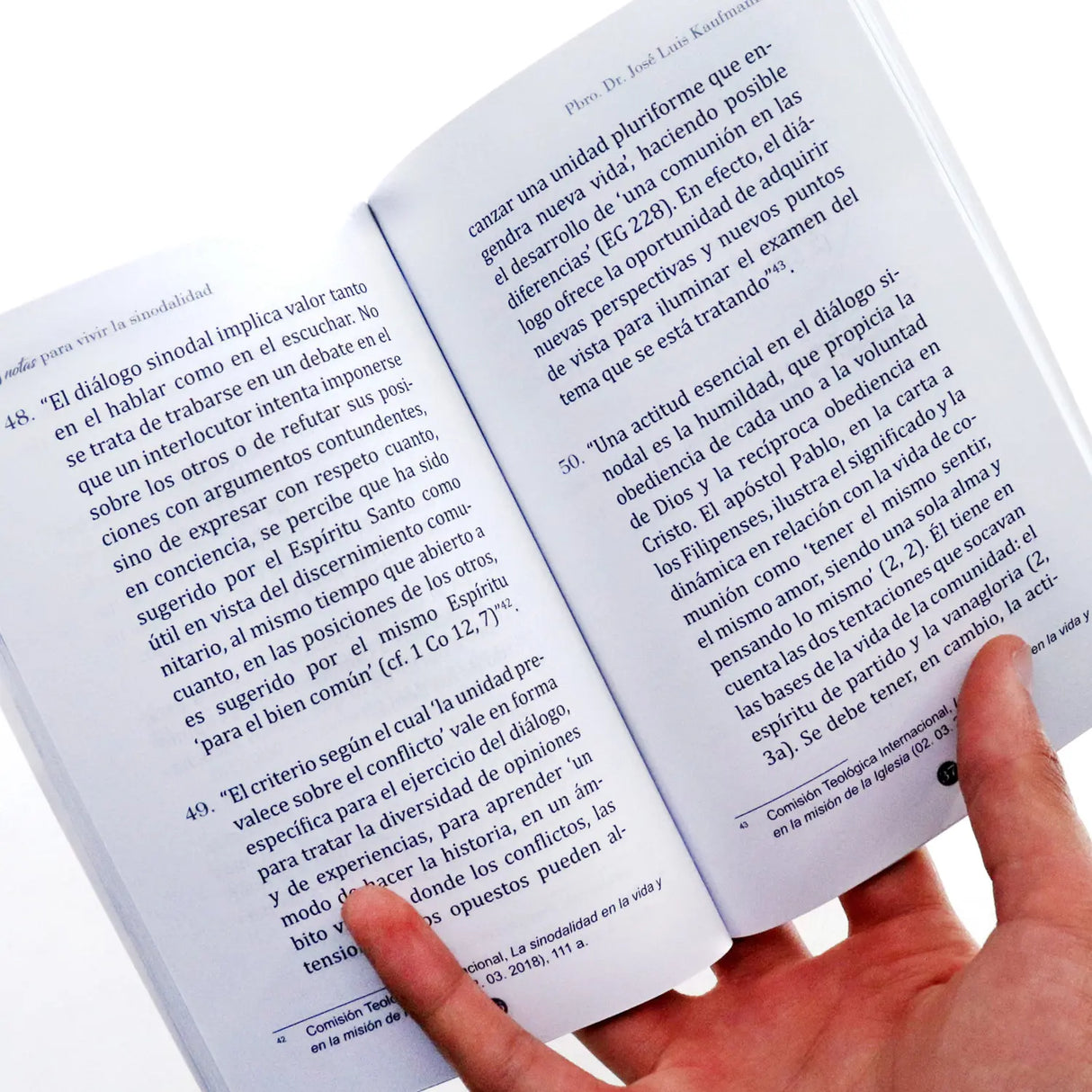 100 notas para vivir la sinodalidad