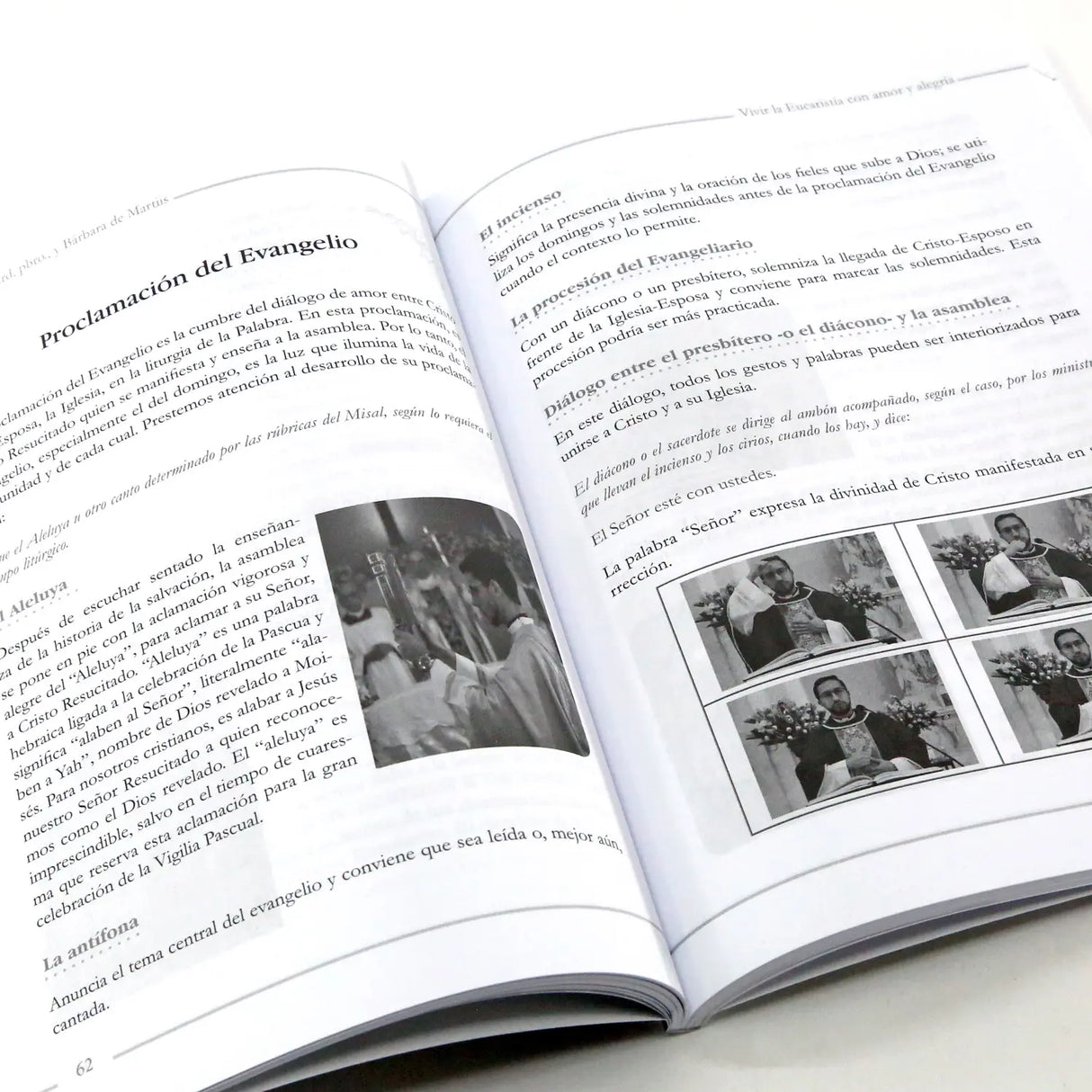 Vivir la eucaristía con amor y alegría