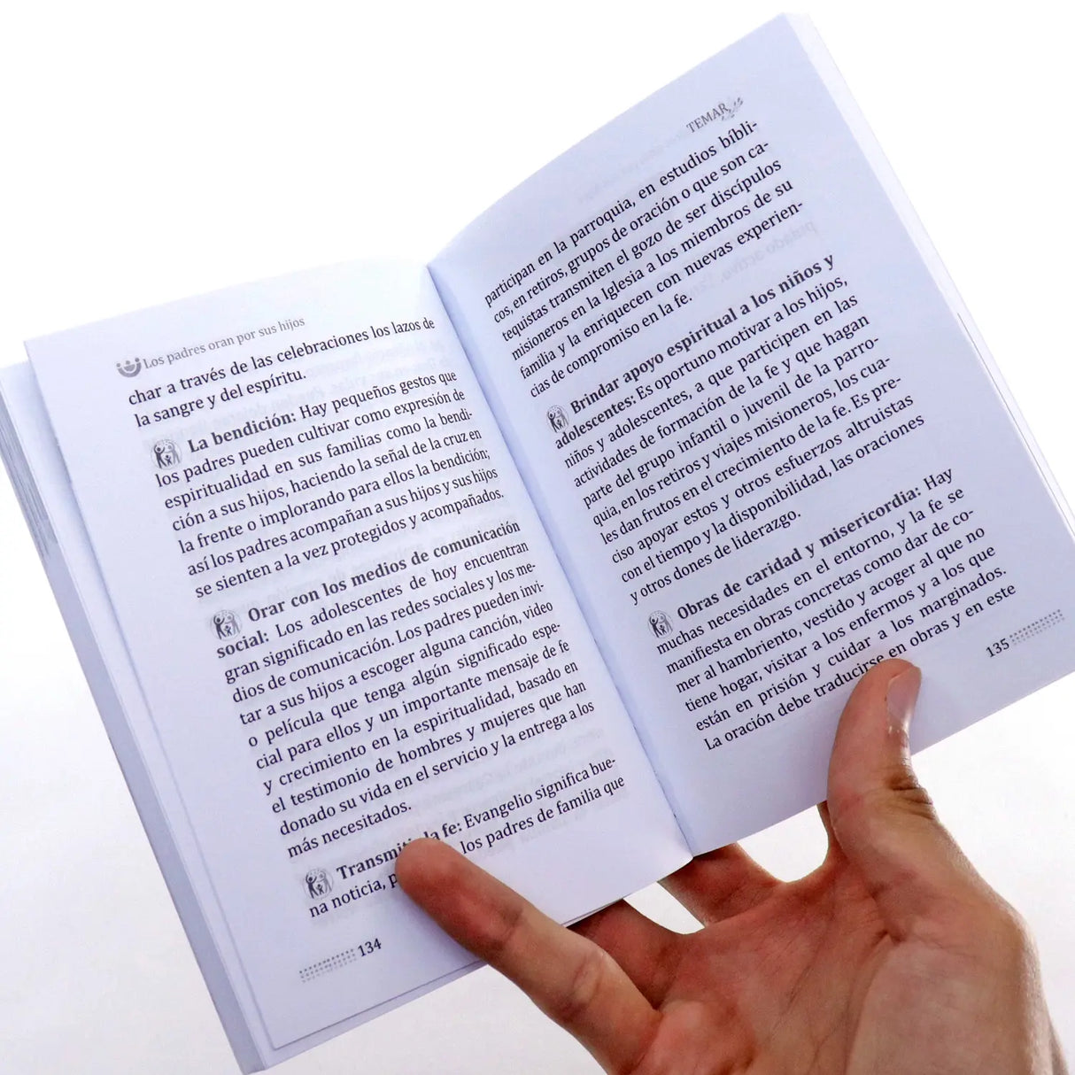 Parents pray for their children