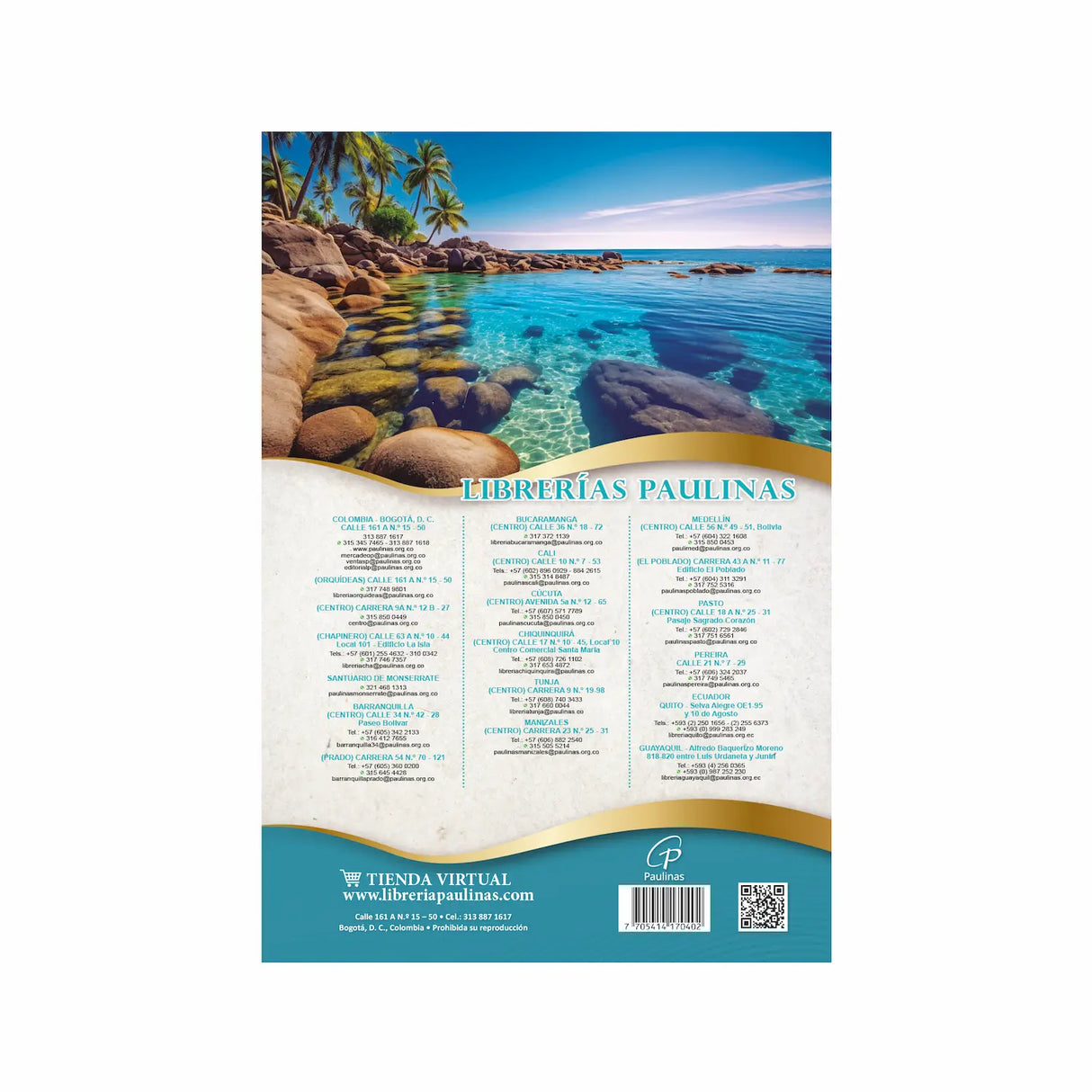 Calendario católico de pared - Salmos 2026