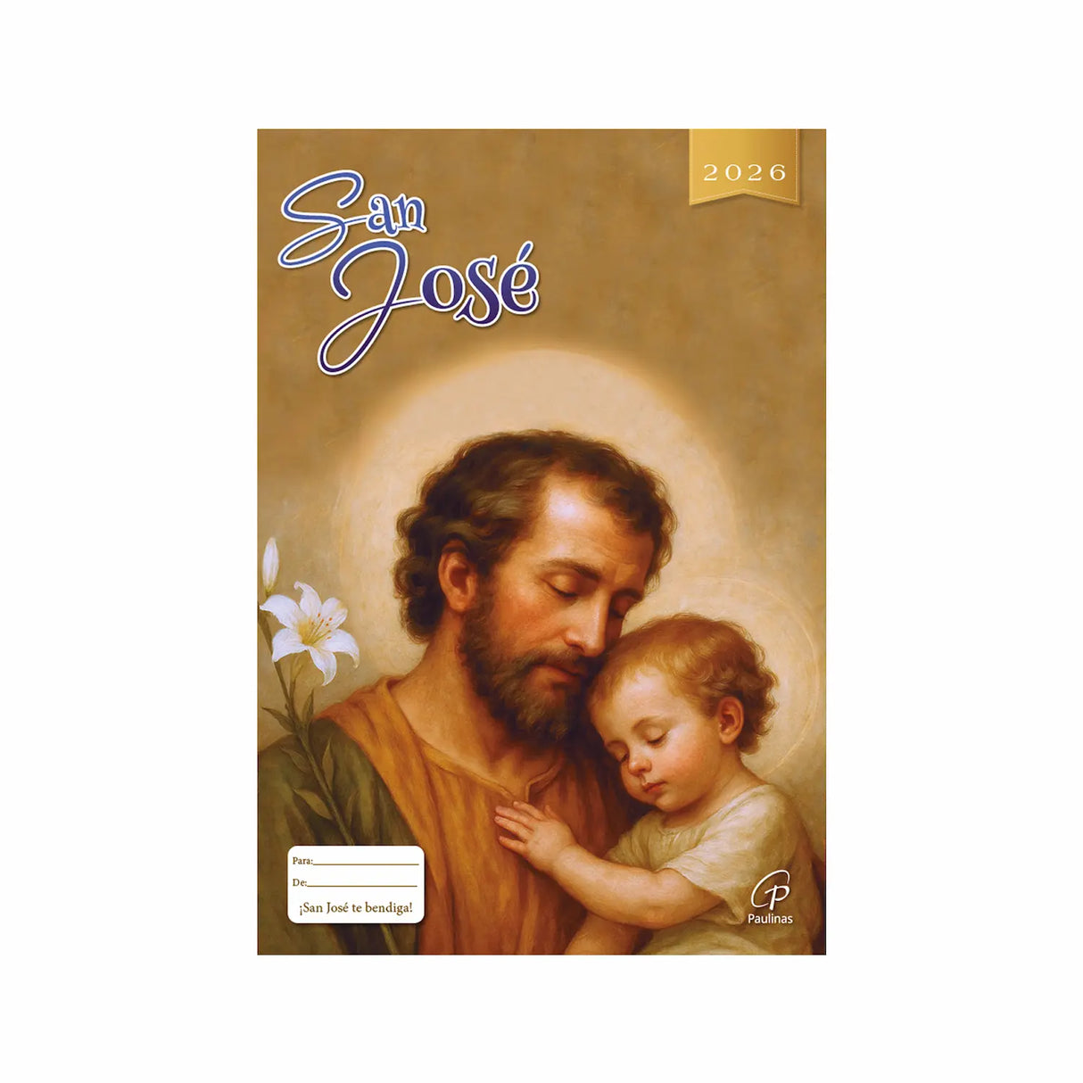 Calendario católico de pared - San José 2026