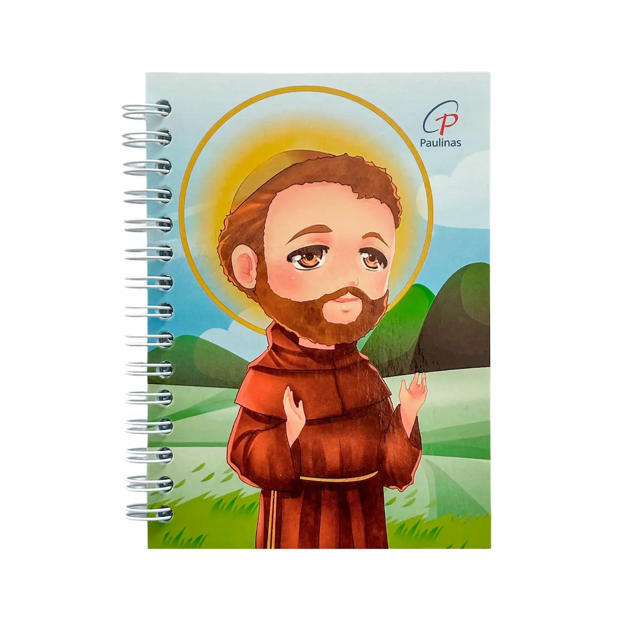 Minicuaderno argollado - San Francisco de Asís
