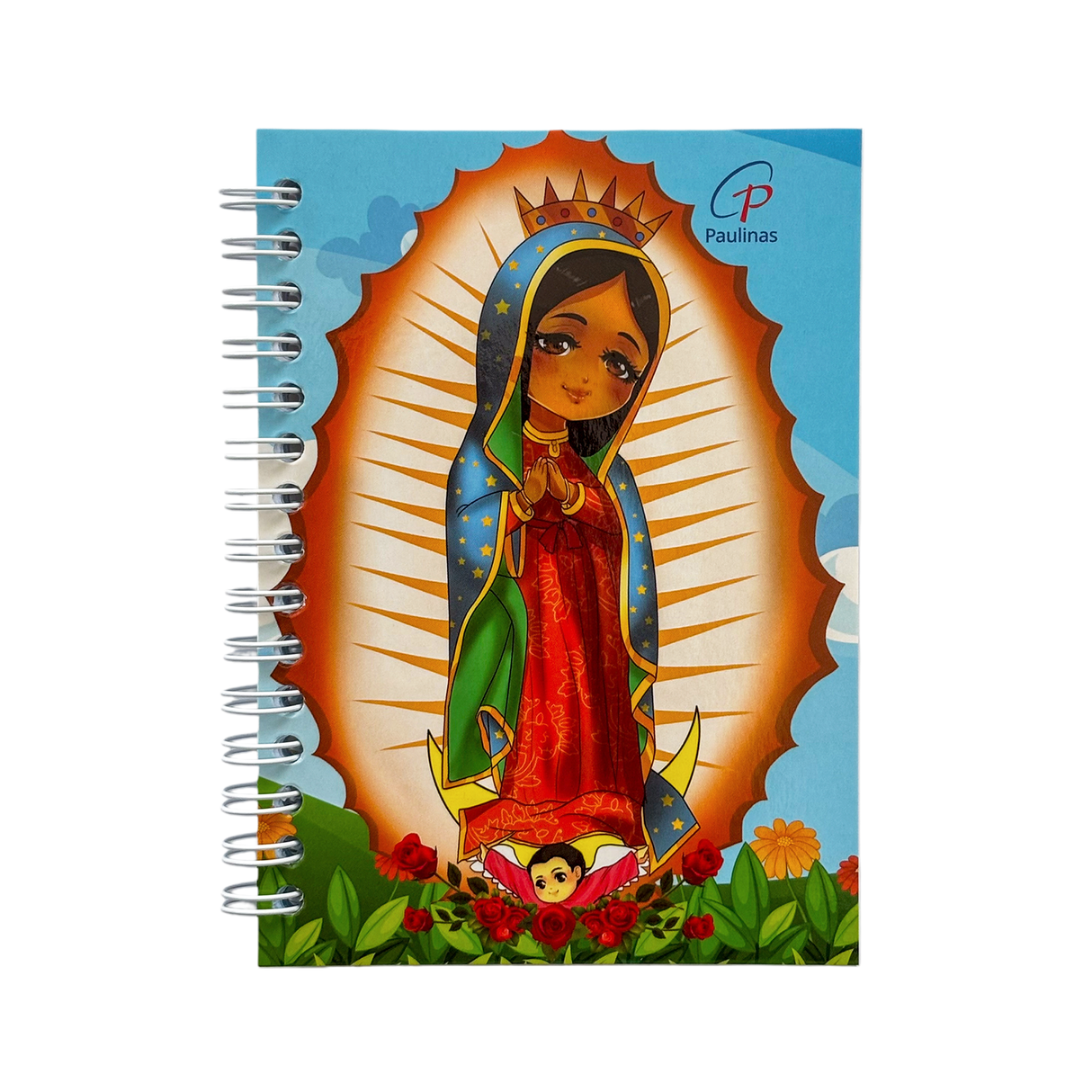 Minicuaderno argollado - Virgen de Guadalupe - Infantil