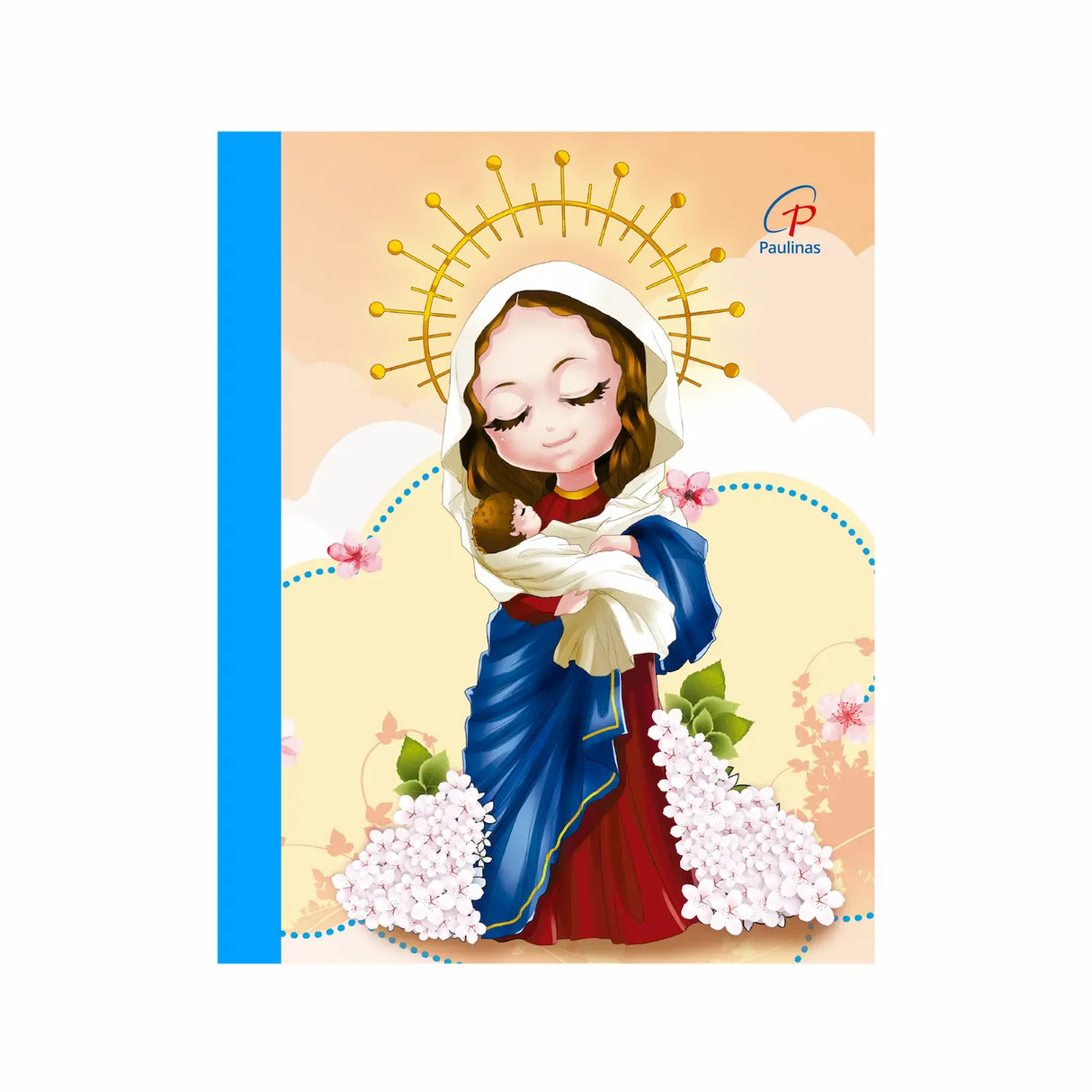 Children's notebook with sewn lines - Mary Help of Christians