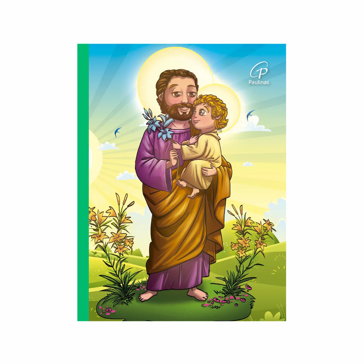 Cuaderno infantil cosido rayado - San José