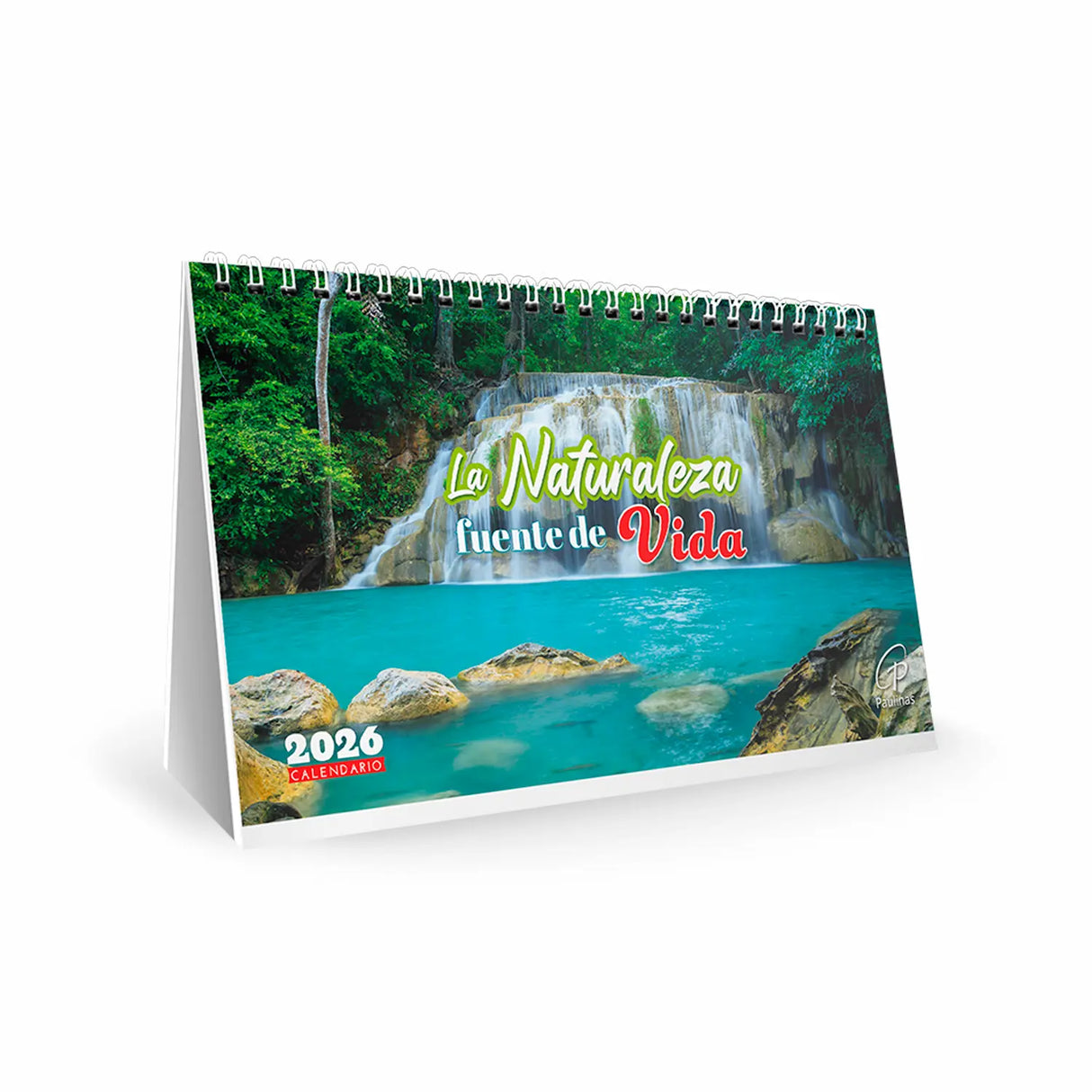 Calendario de escritorio grande 2026 - Paisaje