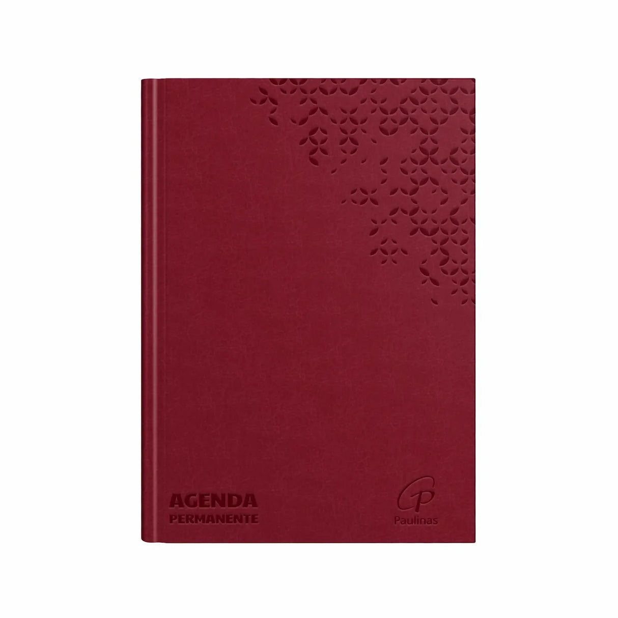 Agenda permanente mediana diseño floral