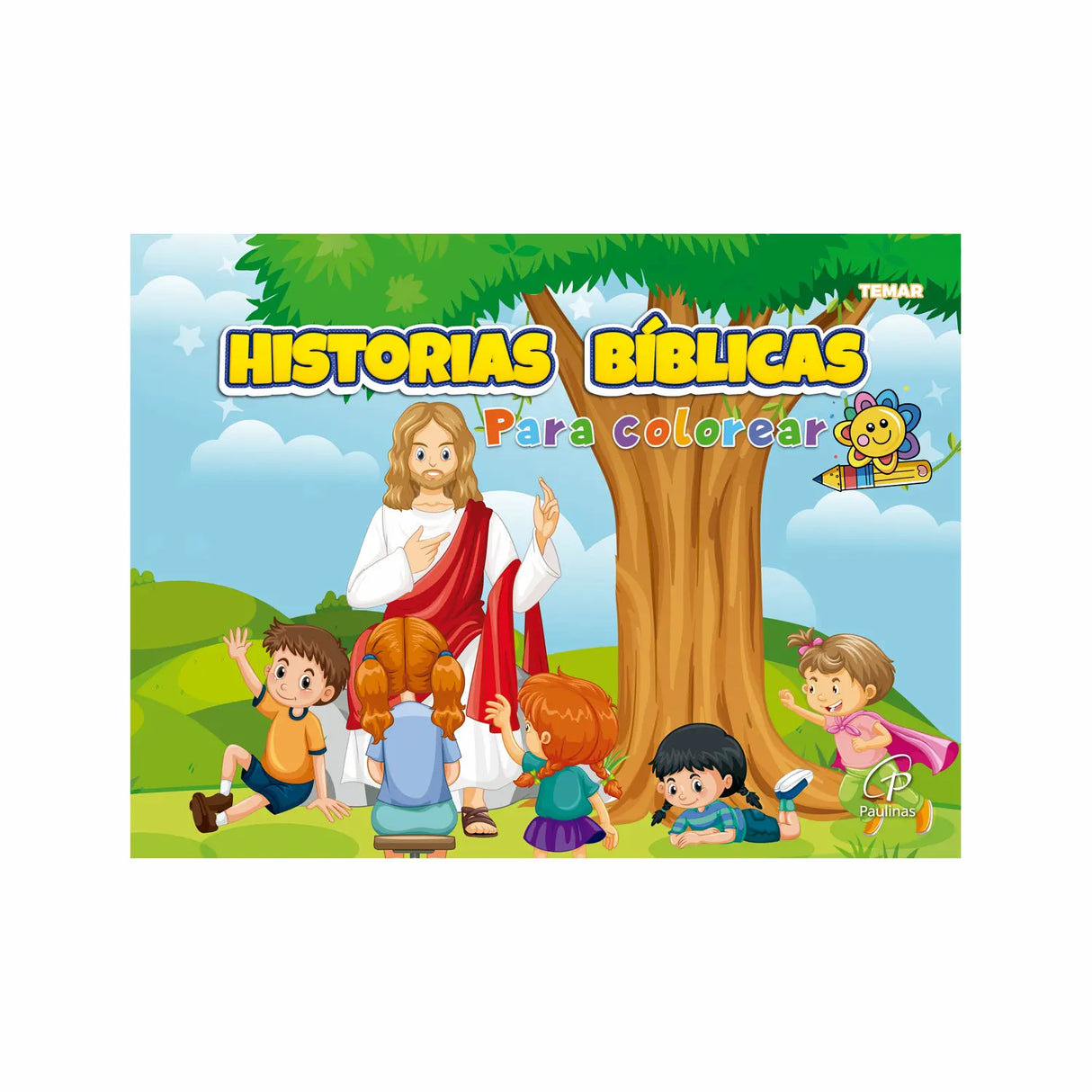 Historias bíblicas para colorear