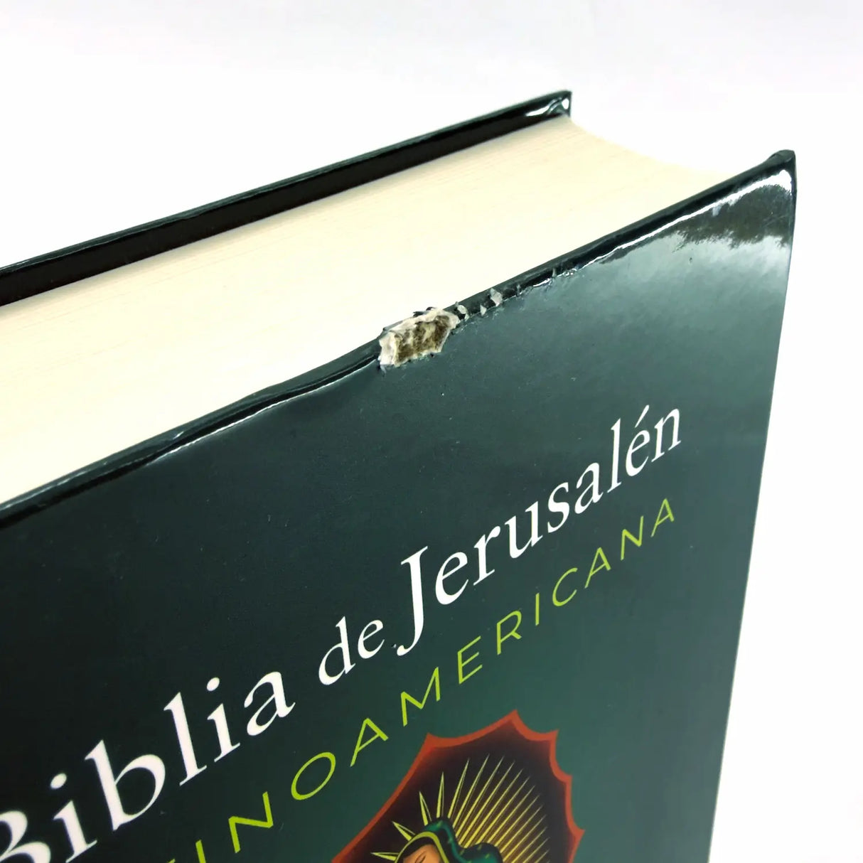 (CON DEFECTO) Biblia de Jerusalén Latinoamericana - Letra grande - Tapa dura