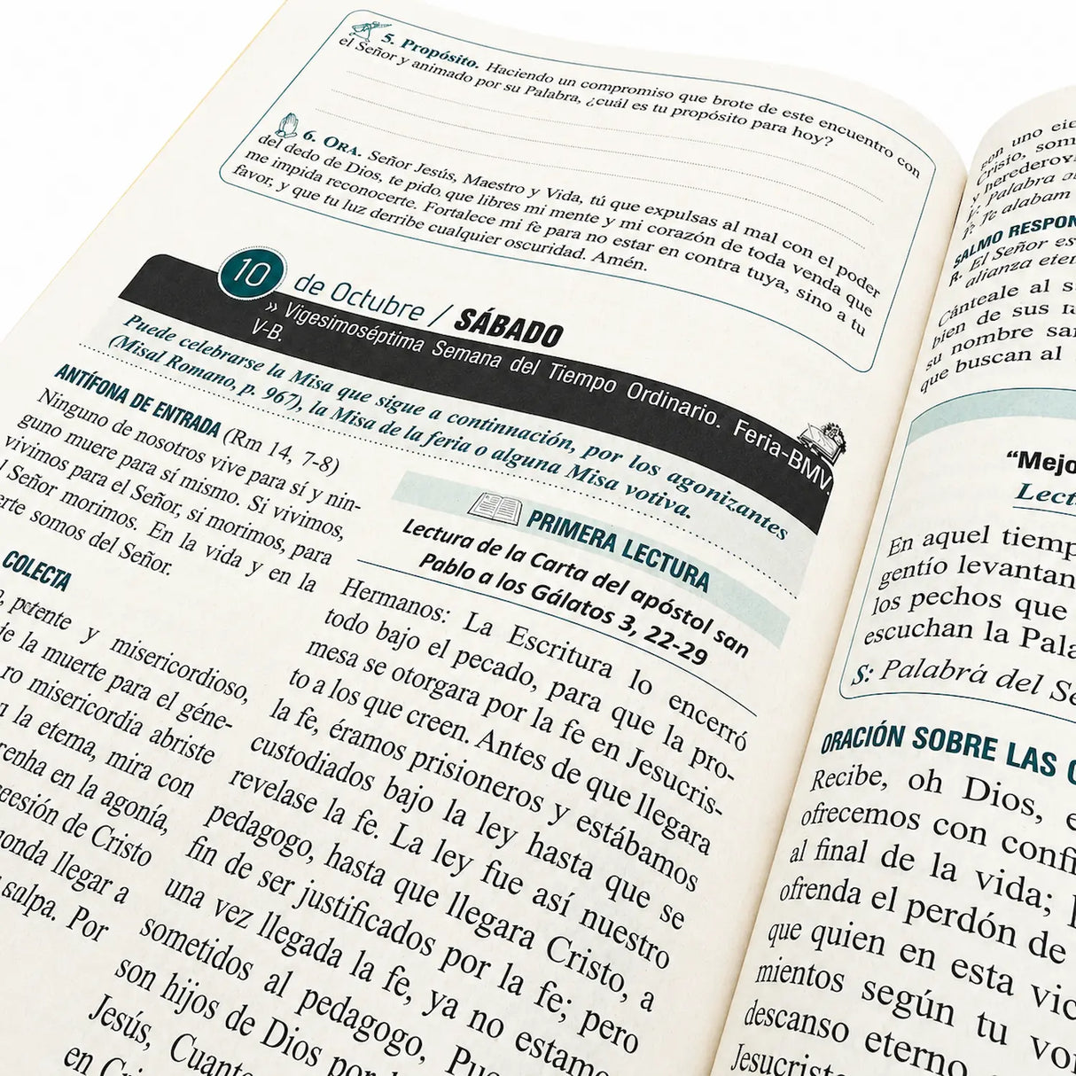 Misal La Palabra de Dios - Paulinas - Septiembre y octubre 2026