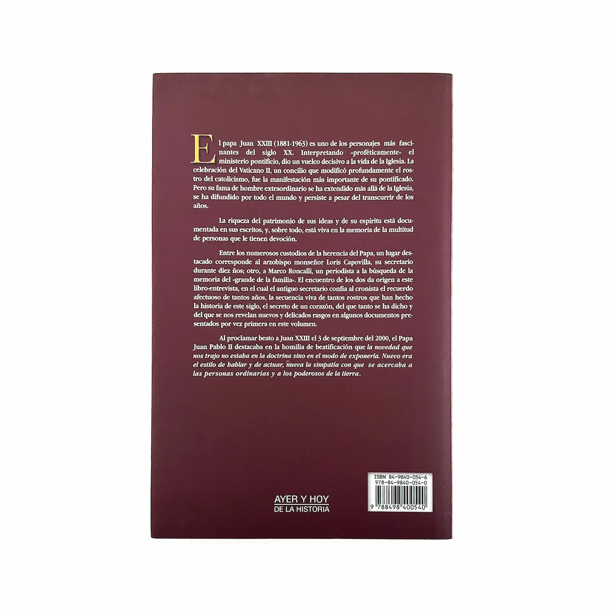 John XXIII - In memory of his secretary Loris F. Capovilla