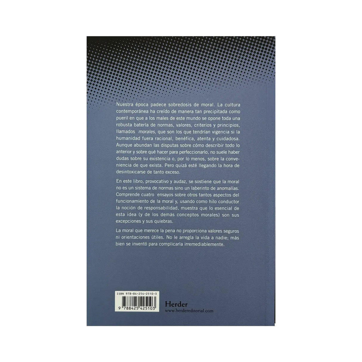 Morality as an anomaly